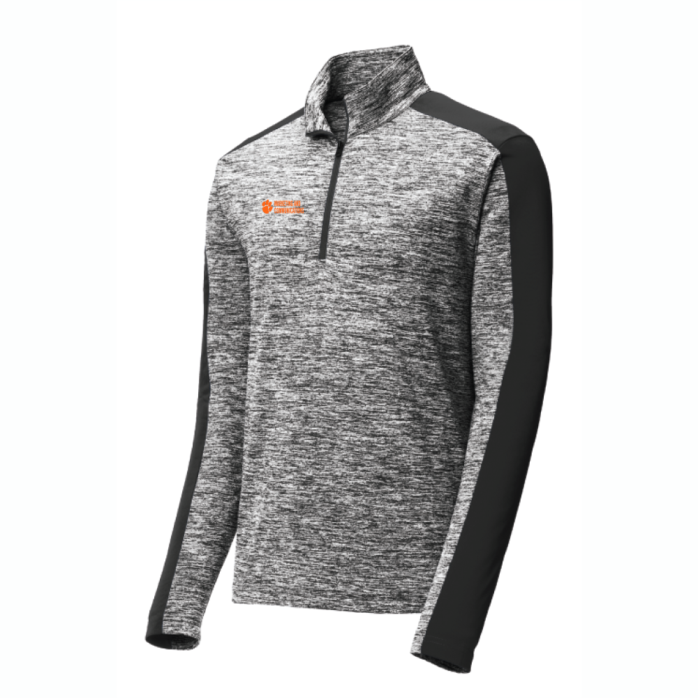 Sport-Tek PosiCharge Heather Colorblock 1/4-Zip ...